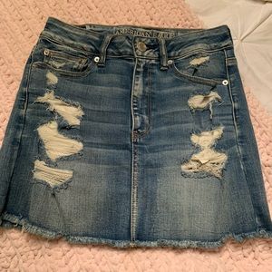 American Eagle Mini Jean Skirt